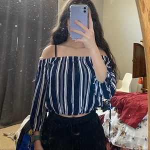 super cute off the shoulder top